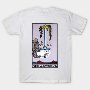 Ace of Swords Tarot T-Shirt